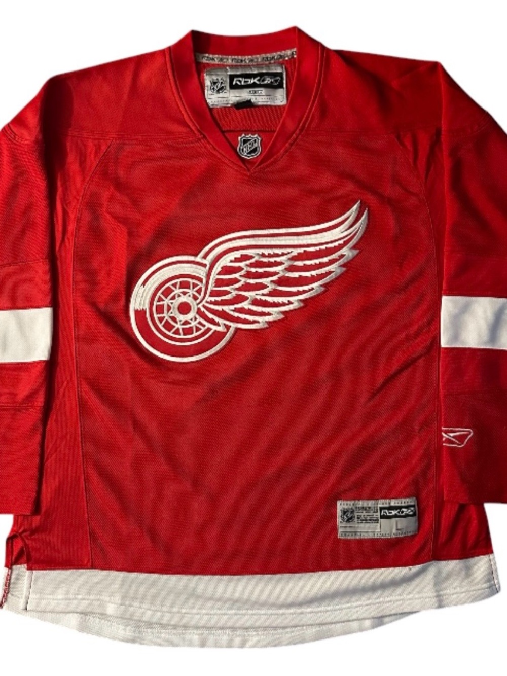 Reebok Red Detroit Wings Men's Hockey Jersey